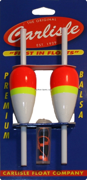 Picture of Carlisle Slip Float 1" Oval 2Pk W/Bobber Stops