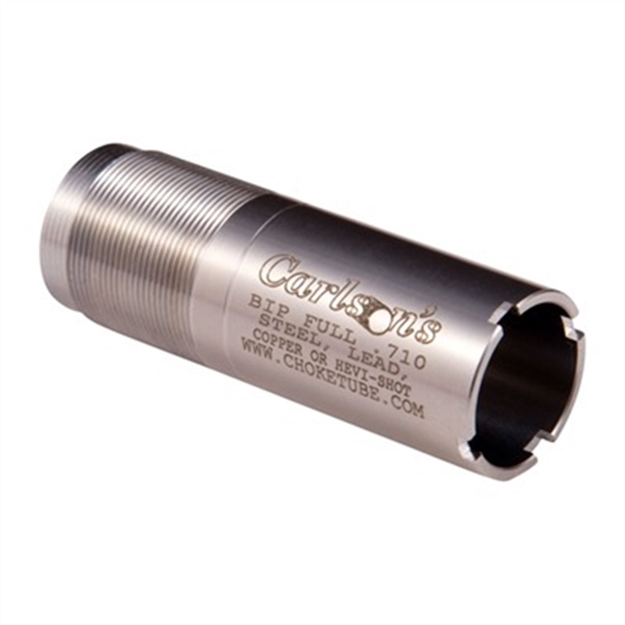 Picture of  Carlson's Choke Tubes 19966 Replacement Browning Invector Plus 12 Gauge Full Flush Stainless Steel