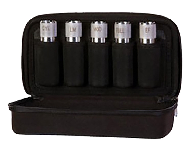 Picture of  Carlson's Choke Tubes 00400 Choke Tube Case Protective Case Black Holds 5 Chokes Nylon Textured