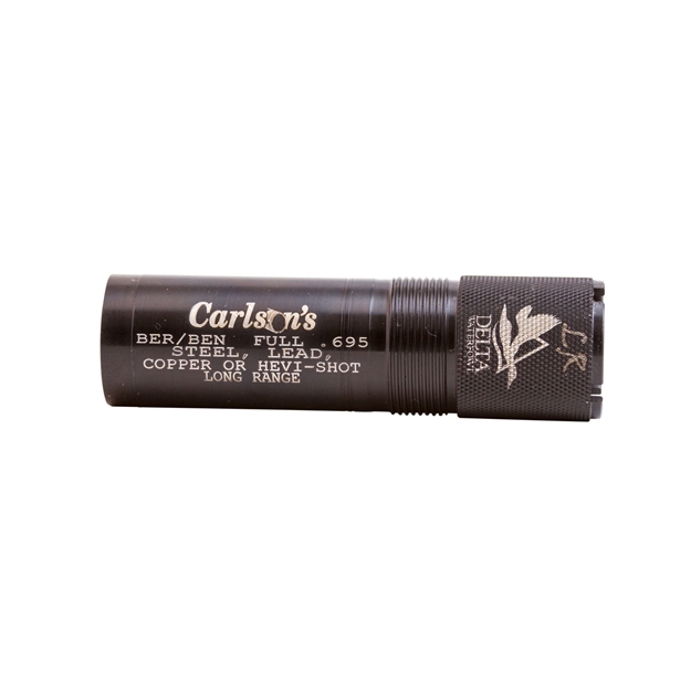 Picture of  Carlson's Choke Tubes 07117 Delta Waterfowl Extended Choke Berretta/Benelli Mobil 12 Gauge Long Range 17-4 Stainless Steel 723189071172