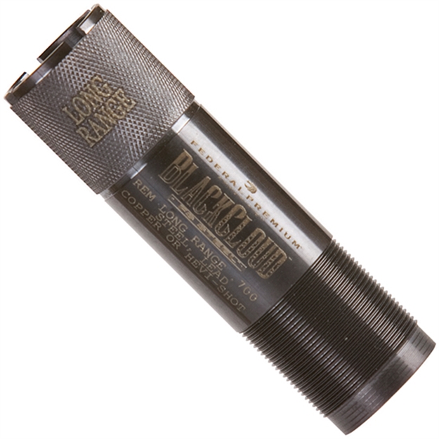 Picture of  Carlson's Choke Tubes 09011 Black Cloud  Benelli Crio/Crio Plus 12 Gauge Long Range Steel Titanium Coated 723189090111