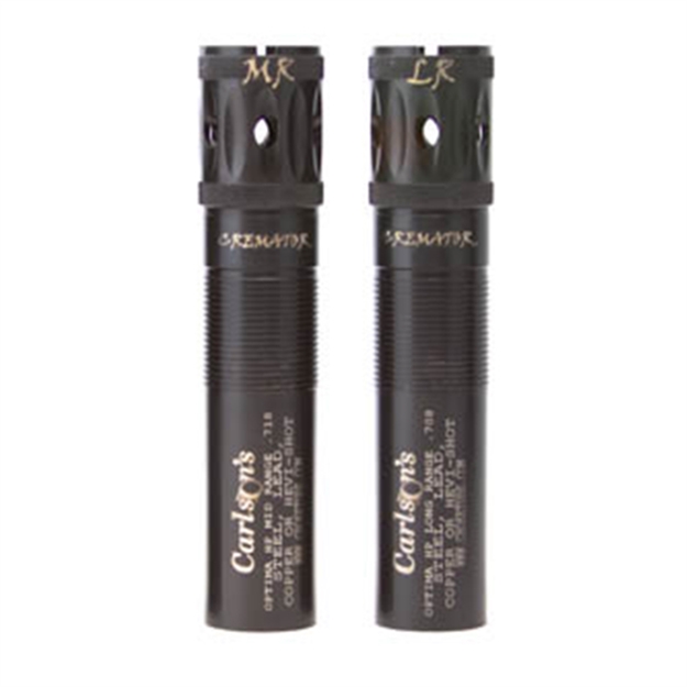 Picture of  Carlson's Choke Tubes 11562 Cremator  Beretta Optima HP 12 Gauge Mid/Long Range Ported 17-4 Stainless Steel