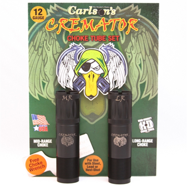 Picture of  Carlson's Choke Tubes 11642 Cremator  Winchester 12 Gauge Mid/Long Range Non-Ported 17-4 Stainless Steel 723189116422