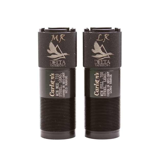 Picture of  Carlson's Choke Tubes 07470 Delta Waterfowl  Winchester 12 Gauge Mid/Long Range Extended 17-4 Stainless Steel