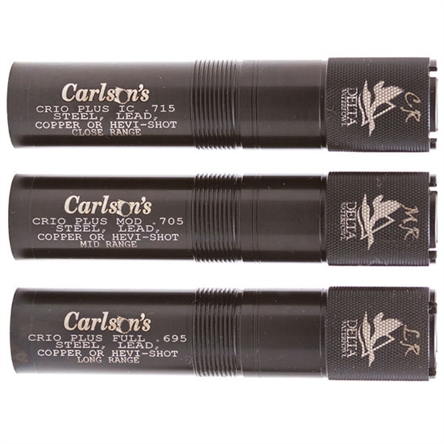 Picture of  Carlson's Choke Tubes 07579 Delta Waterfowl  Benelli Crio Plus 12 Gauge Mid/Long/Close Range 17-4 Stainless Steel