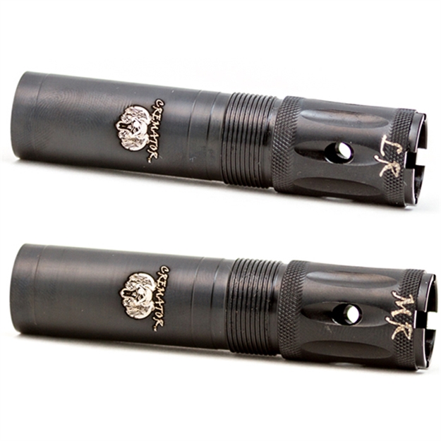 Picture of  Carlson's Choke Tubes 11491 Cremator  Berretta/Benelli Mobil 20 Gauge Long/Mid-Range Ported 17-4 Stainless Steel