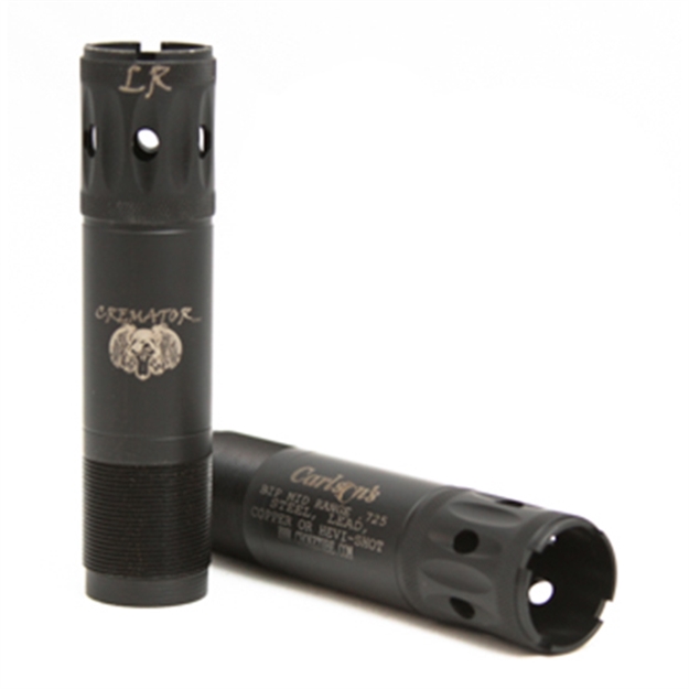 Picture of  Carlson's Choke Tubes 11492 Cremator  Browning Invector Plus 20 Gauge Mid/Long Range Ported 17-4 Stainless Steel 723189114923