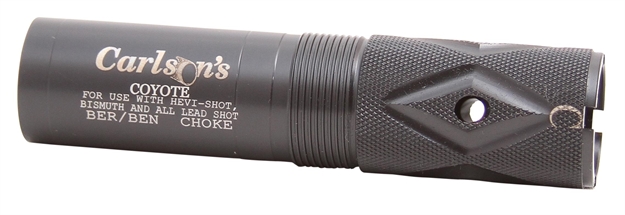 Picture of  Carlson's Choke Tubes 30042 Coyote  Berretta/Benelli Mobil 12 Gauge Ported 17-4 Stainless Steel