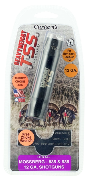 Picture of  Carlson's Choke Tubes 38020 Tss Turkey M835 Mossberg 12 Gauge Turkey 17-4 Stainless Steel