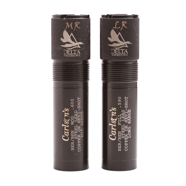 Picture of  Carlson's Choke Tubes 07111 Delta Waterfowl  Berretta/Benelli Mobil 20 Gauge Mid/Long Range 17-4 Stainless Steel