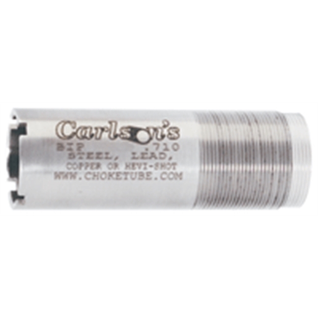 Picture of  Carlson's Choke Tubes 19964 Replacement Browning Invector Plus 12 Gauge Modified Flush Stainless Steel