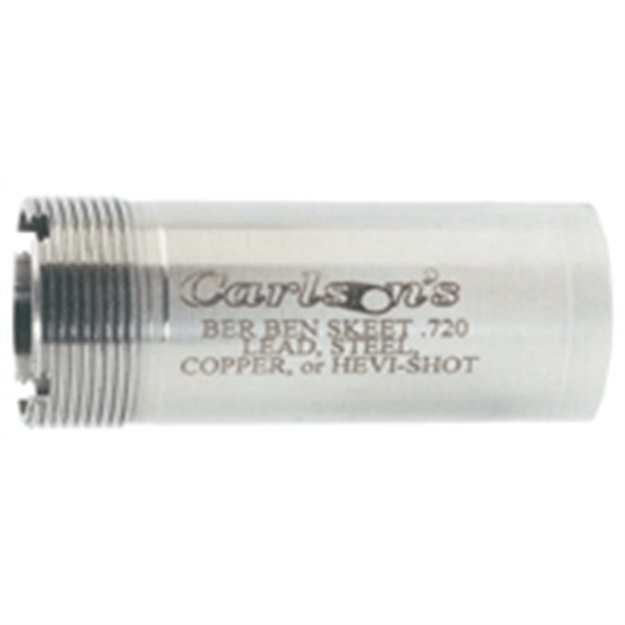 Picture of  Carlson's Choke Tubes 16612 Replacement Beretta/Benelli Mobil 12 Gauge Skeet Flush Stainless Steel 723189166120