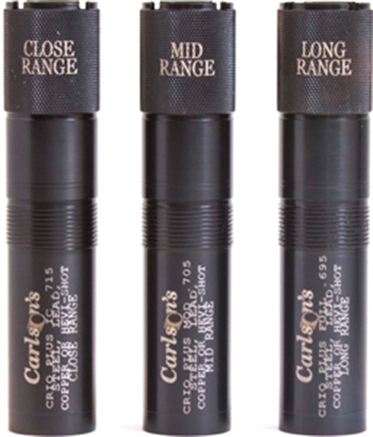 Picture of  Carlson's Choke Tubes 07579 Delta Waterfowl  Benelli Crio Plus 12 Gauge Mid/Long/Close Range 17-4 Stainless Steel 723189075798