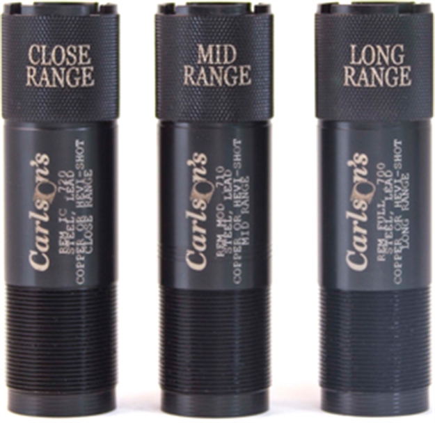 Picture of  Carlson's Choke Tubes 07269 Delta Waterfowl  Remington Rem Choke 12 Gauge Mid/Long/Close Range 17-4 Stainless Steel 723189072698