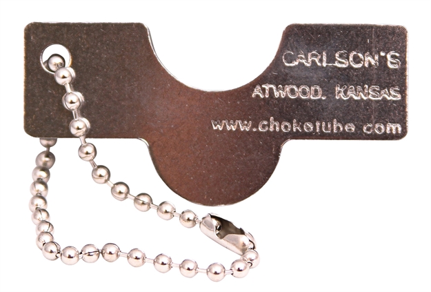 Picture of  Carlson's Choke Tubes 06605 Universal Choke Wrench Silver Stainless Steel