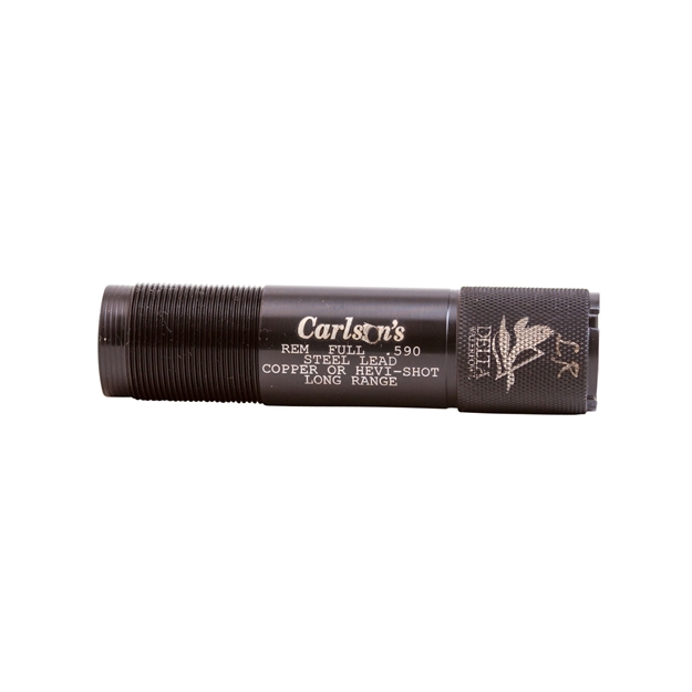 Picture of  Carlson's Choke Tubes 07257 Delta Waterfowl Extended Choke Remington Rem Choke 20 Gauge Long Range 17-4 Stainless Steel 723189072575