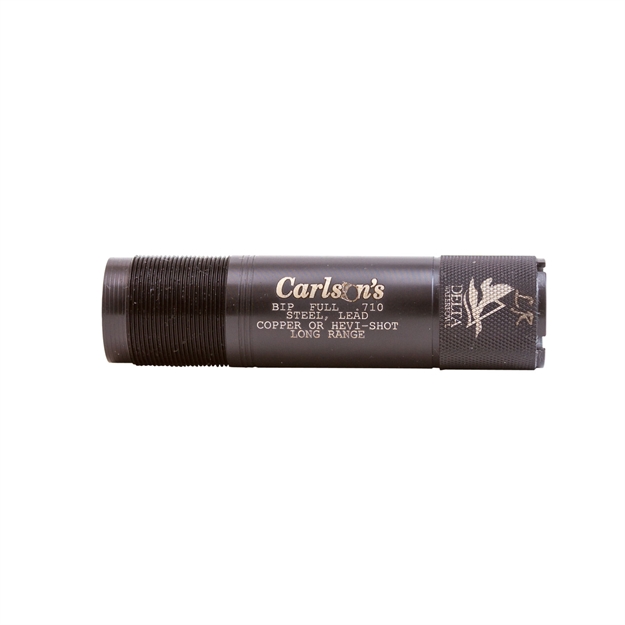 Picture of  Carlson's Choke Tubes 07368 Delta Waterfowl Extended Choke Browning Invector Plus 12 Gauge Long Range 17-4 Stainless Steel
