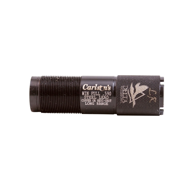 Picture of  Carlson's Choke Tubes 07456 Delta Waterfowl Extended Choke Winchester 20 Gauge Long Range 17-4 Stainless Steel 723189074562