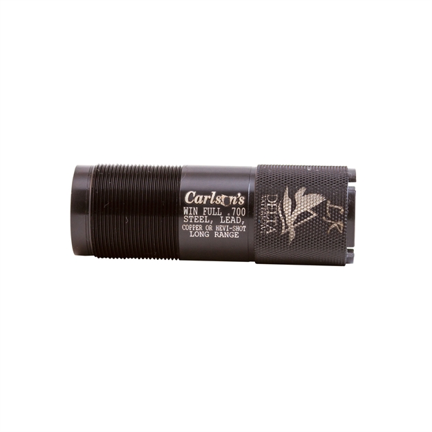 Picture of Carlsons 07476 Delta Waterfowl  Winchoke 12 Gauge Long Range 17-4 Stainless Steel Black