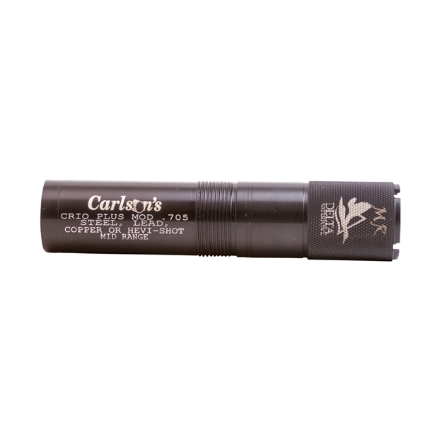 Picture of  Carlson's Choke Tubes 07575 Delta Waterfowl Extended Choke Benelli Crio Plus 12 Gauge Mid-Range Extended 17-4 Stainless Steel 723189075750