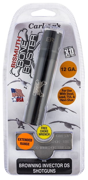 Picture of Carlson's Choke Tubes 09207 Bismuth Bone Buster Browning Invector-Ds 12 Gauge Extended Range 17-4 Stainless Steel