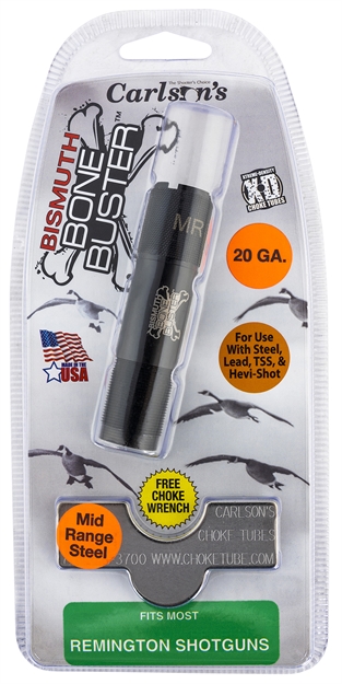 Picture of Carlson's Choke Tubes 09216 Bismuth Bone Buster Rem Choke 20 Gauge Mid-Range 17-4 Stainless Steel