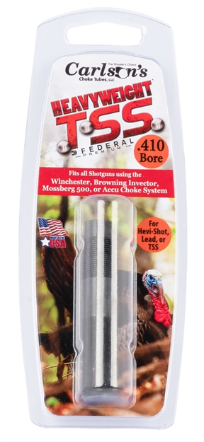 Picture of  Carlson's Choke Tubes 38030 Tss Turkey  Invector Stevens 301 410 Gauge Turkey 1.5" Flush Steel 723189380304