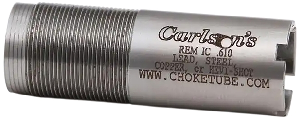 Picture of  Carlson's Choke Tubes 51202   Remington 20 Gauge Improved Cylinder Flush Stainless Steel