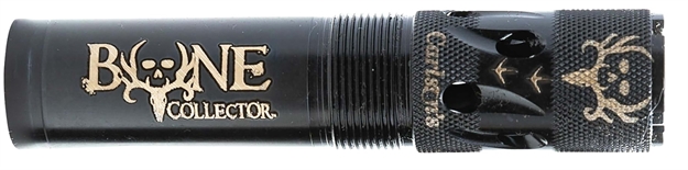 Picture of  Carlson's Choke Tubes 80135 Bone Collector Mobil Berretta/Benelli 20 Gauge Turkey Extended/Ported 17-4 Stainless Steel 723189801359