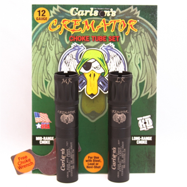 Picture of  Carlson's Choke Tubes 11602 Cremator  Benelli Crio/Crio Plus 12 Gauge Mid/Long Range Non-Ported 17-4 Stainless Steel