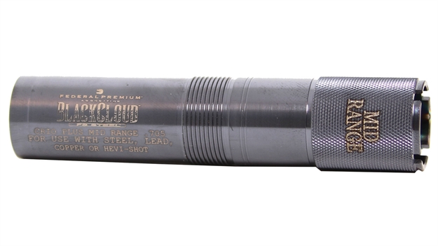 Picture of  Carlson's Choke Tubes 09010 Black Cloud  Benelli Crio/Crio Plus 12 Gauge Mid-Range Steel Titanium Coated 723189090104