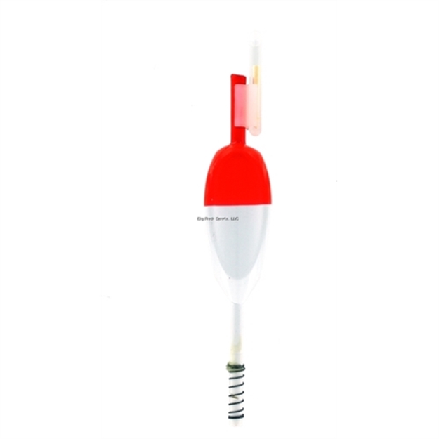 Picture of Carlson's Lighted Bobber Large,  Red/Wht, Includes Lightstick And Clip