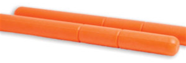 Picture of  Carlson's Choke Tubes 00120 Shotgun Plug Universal Orange Polymer Universal 2 Pack