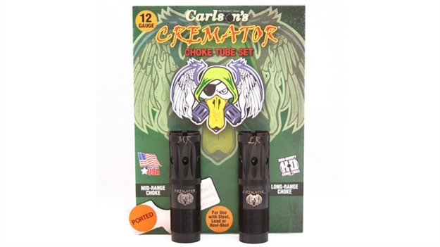 Picture of  Carlson's Choke Tubes 11542 Cremator  Winchester 12 Gauge Mid/Long Range Ported 17-4 Stainless Steel