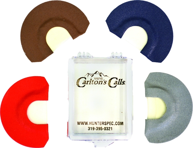 Picture of  Wayne Carlton's Calls Hswcc70186 Alumni Pack Elk Diaphragm Brown/Blue/Red/Gray 4Pack 021291701865