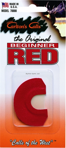 Picture of Carlton Elk Diaphragm Call Beginner Red Single Reed