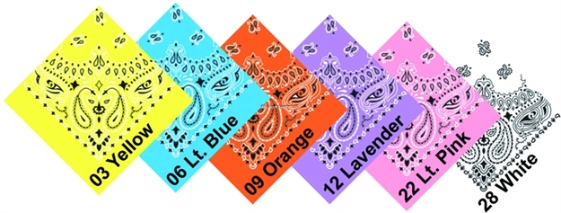 Picture of Carolina Bandanna Light Asst