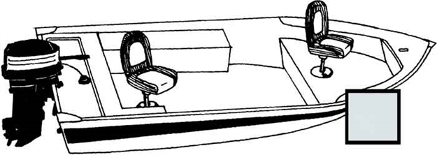 Picture of Carver Industries Inc Cvr Boat Wvhf 16-Pg-Gray