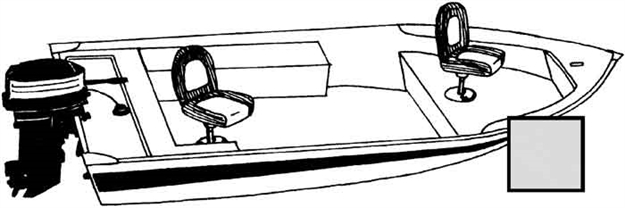 Picture of Carver Industries Inc Cvr Nvhf 12 W/Hood Gray