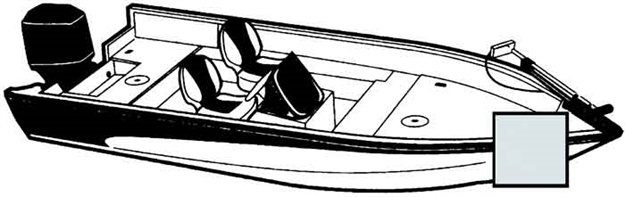 Picture of Carver Industries Inc Cvr Vhsc 15 OB Gray