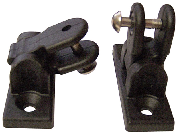 Picture of Carver Industries Inc Deck Hinge-Blk-Nyl-Pair