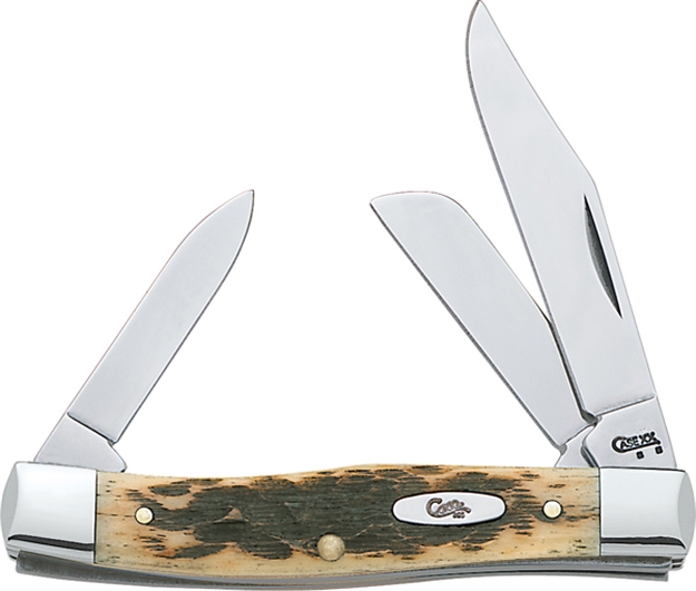 Picture of Case & Sons Cutlery CO Amber Bone Med Stockman