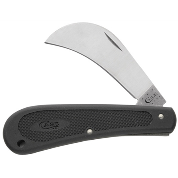 Picture of Case & Sons Cutlery CO Hawkbill 1Bl 41/8" Blk Zytel