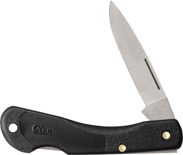 Picture of Case & Sons Cutlery CO Knives Lightweight Black Synthetic Smooth Mini Blk Horn 253