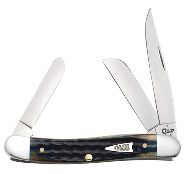 Picture of Case & Sons Cutlery CO M Stkmn 3Bl 35/8" Burnt Indigo