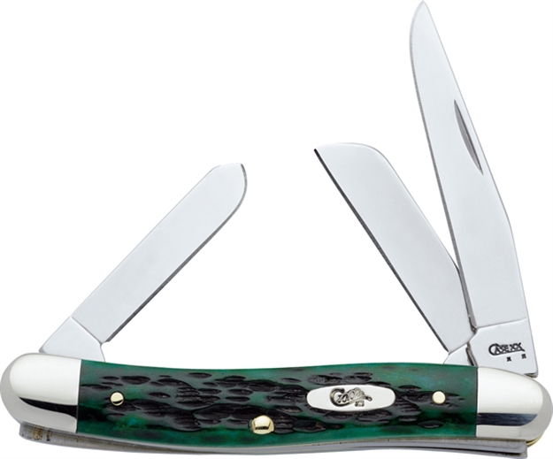 Picture of Case & Sons Cutlery CO Med Stkmn 3Bl 35/8" Bermuda GR