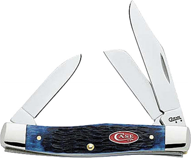 Picture of Case & Sons Cutlery CO Med Stkmn 3Bl 35/8" Navy Bone