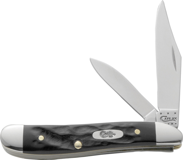 Picture of Case & Sons Cutlery CO Peanut 2Bld 27/8" Rough Blk