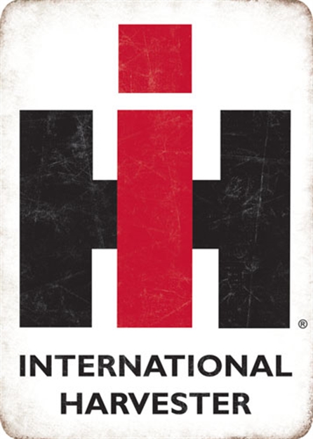 Picture of Case & Sons Cutlery CO Road Brands Die Cut Emb Tin Sign Case IH Big Logo