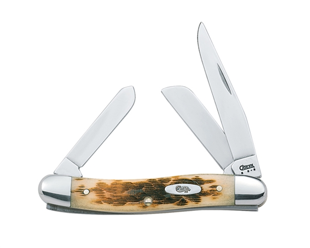 Picture of Case & Sons Cutlery CO SS Amber Bone Med Stckmn